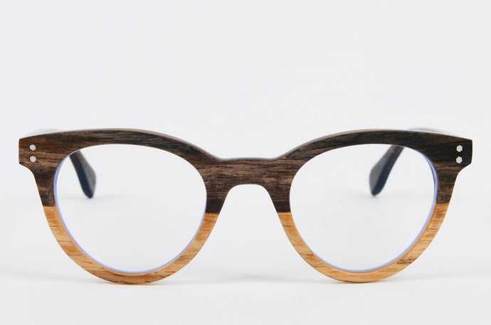 Eco- friendly wooden prescription glasses frame 