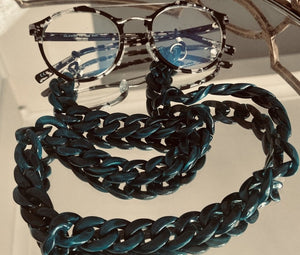 Peacock Glasses Chain